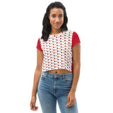 All-Over Print Crop Tee